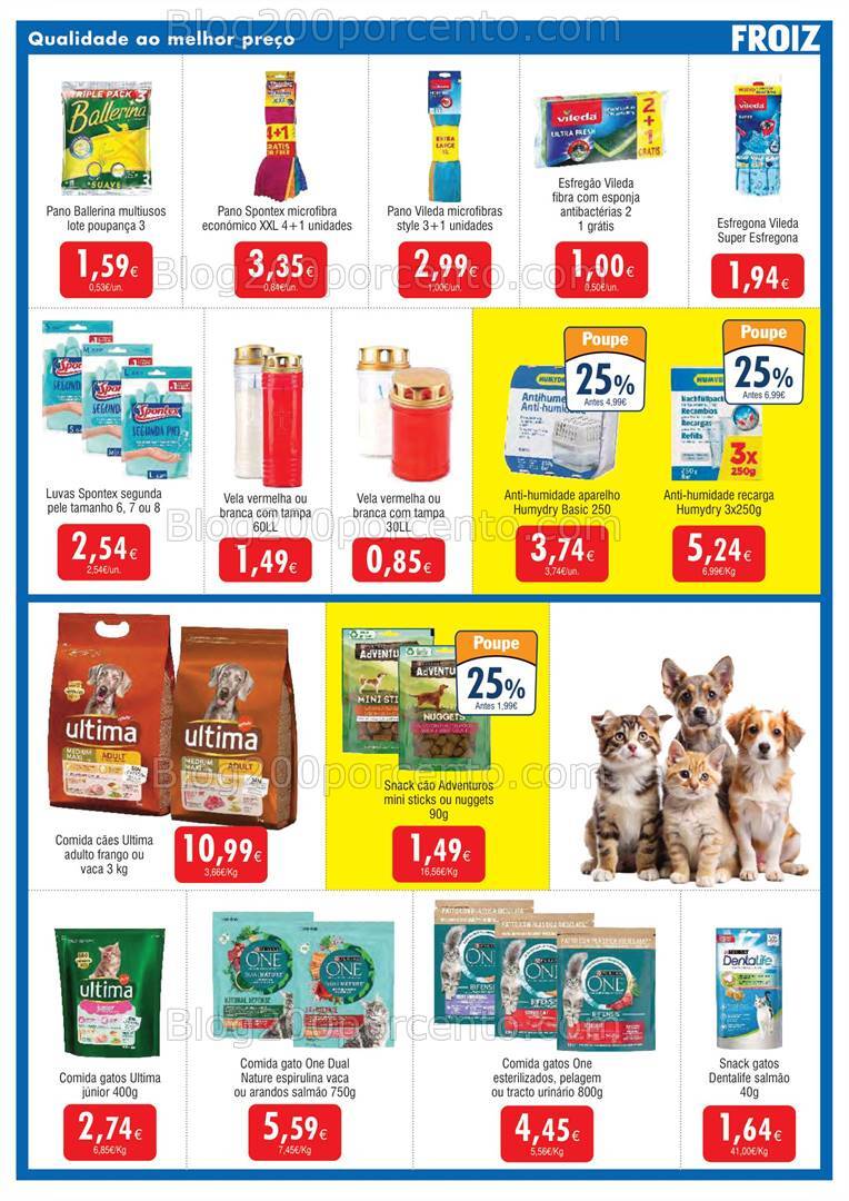 Antevisão Folheto FROIZ Promoções de 10 a 30 outubro