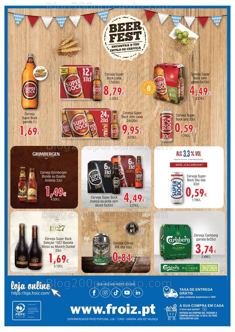 Antevisão Folheto FROIZ Promoções de 10 a 30 outubro