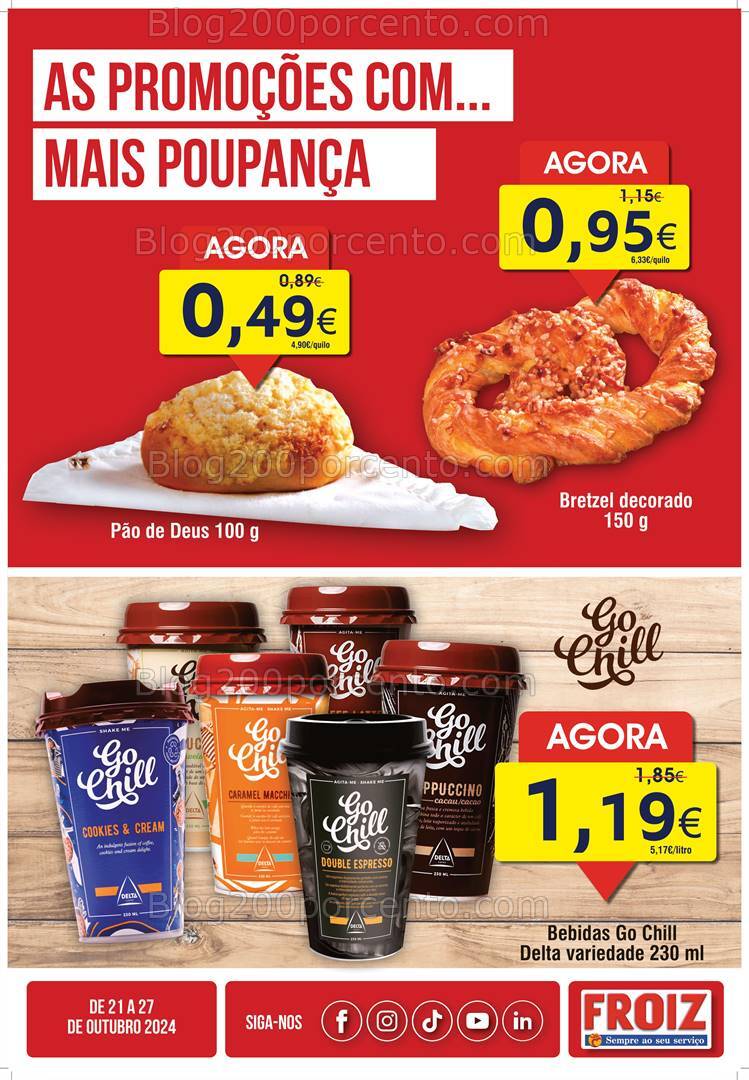Antevisão Folheto FROIZ Promoções de 4 a 10 novembro