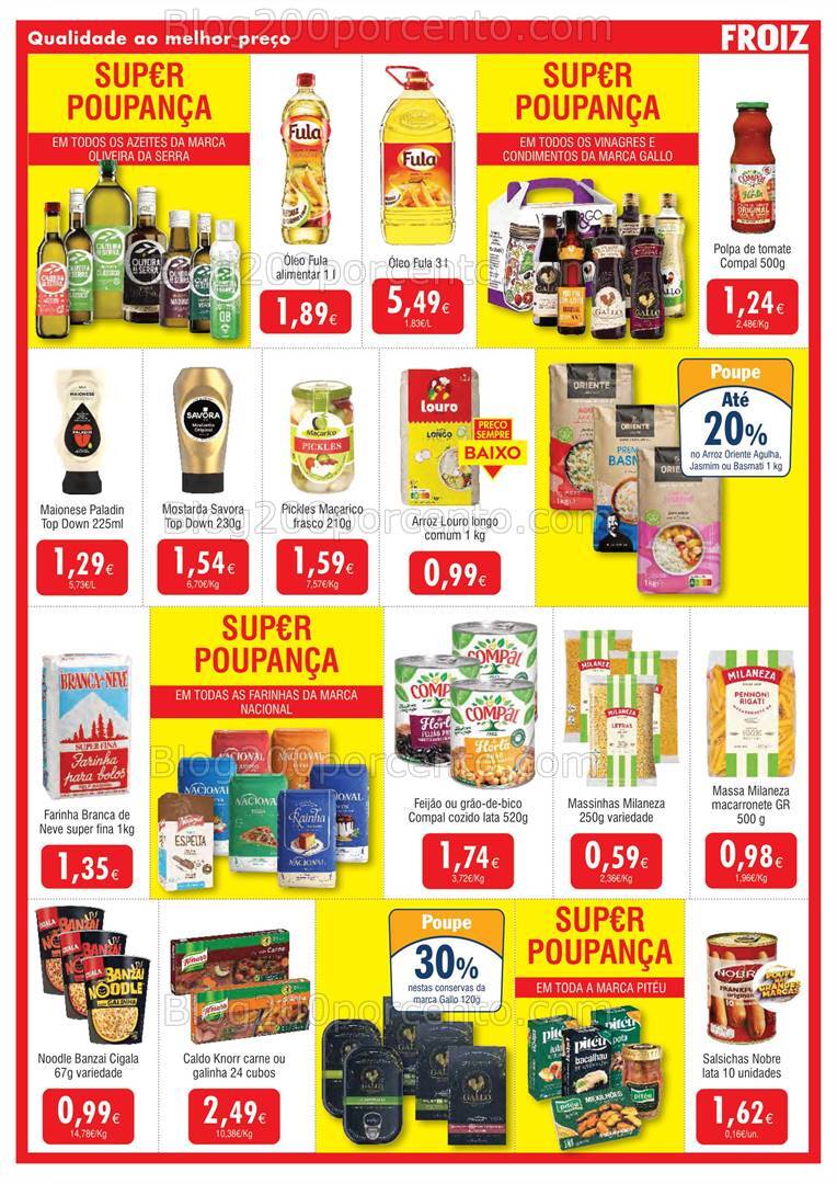 Antevisão Folheto FROIZ Promoções de 30 outubro a 19 novembro