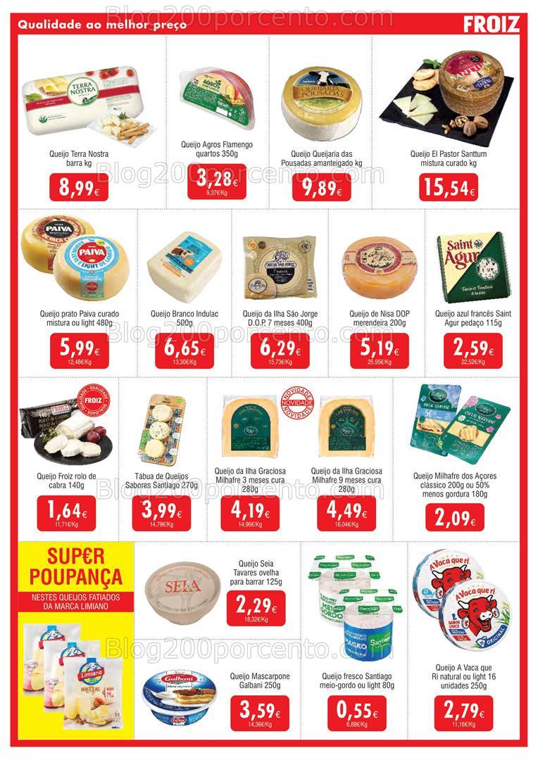 Antevisão Folheto FROIZ Promoções de 20 novembro a 4 dezembro