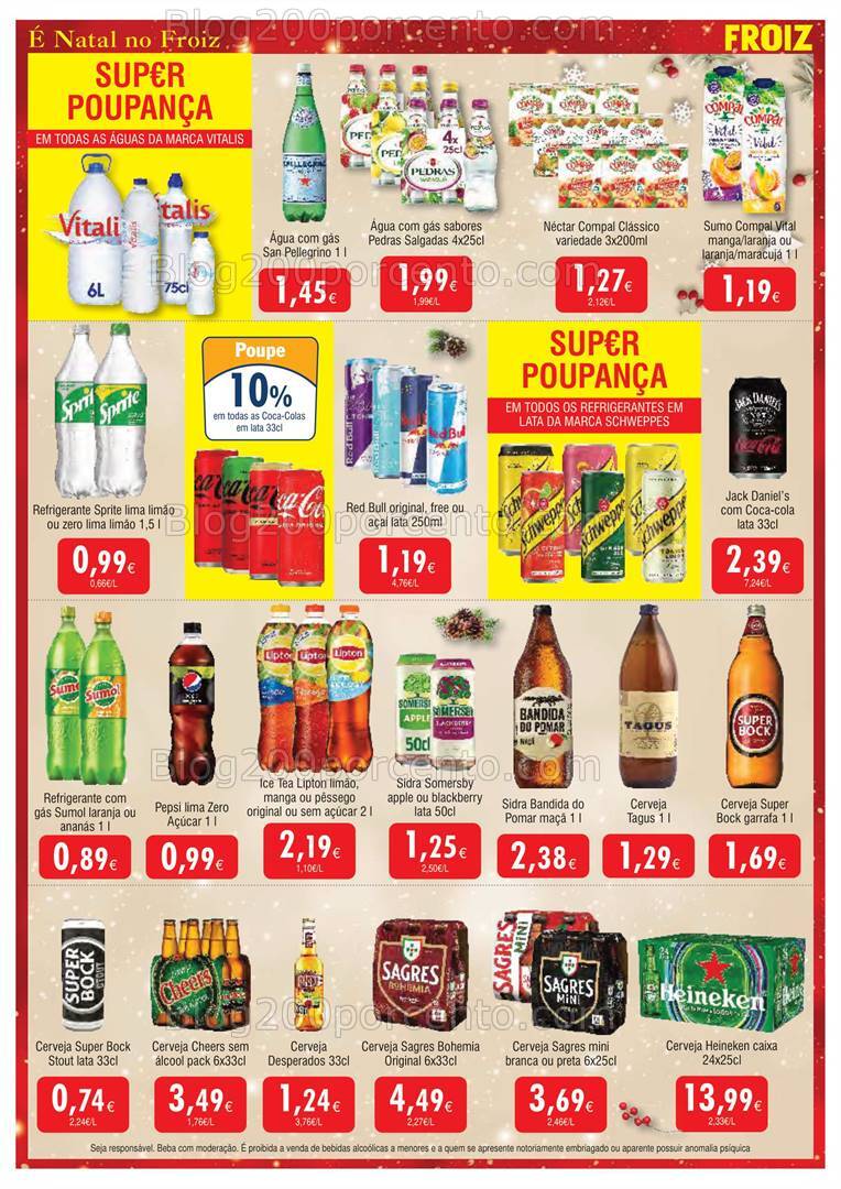 Antevisão Folheto FROIZ Promoções de 5 a 18 dezembro