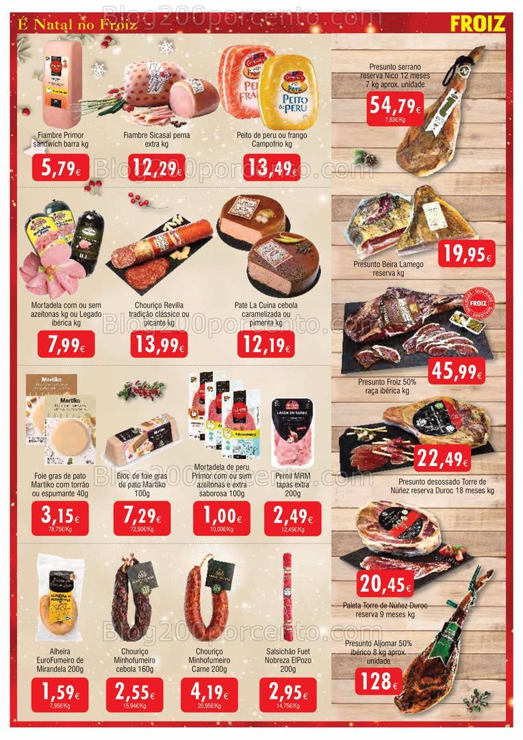 Antevisão Folheto FROIZ Promoções de 5 a 18 dezembro