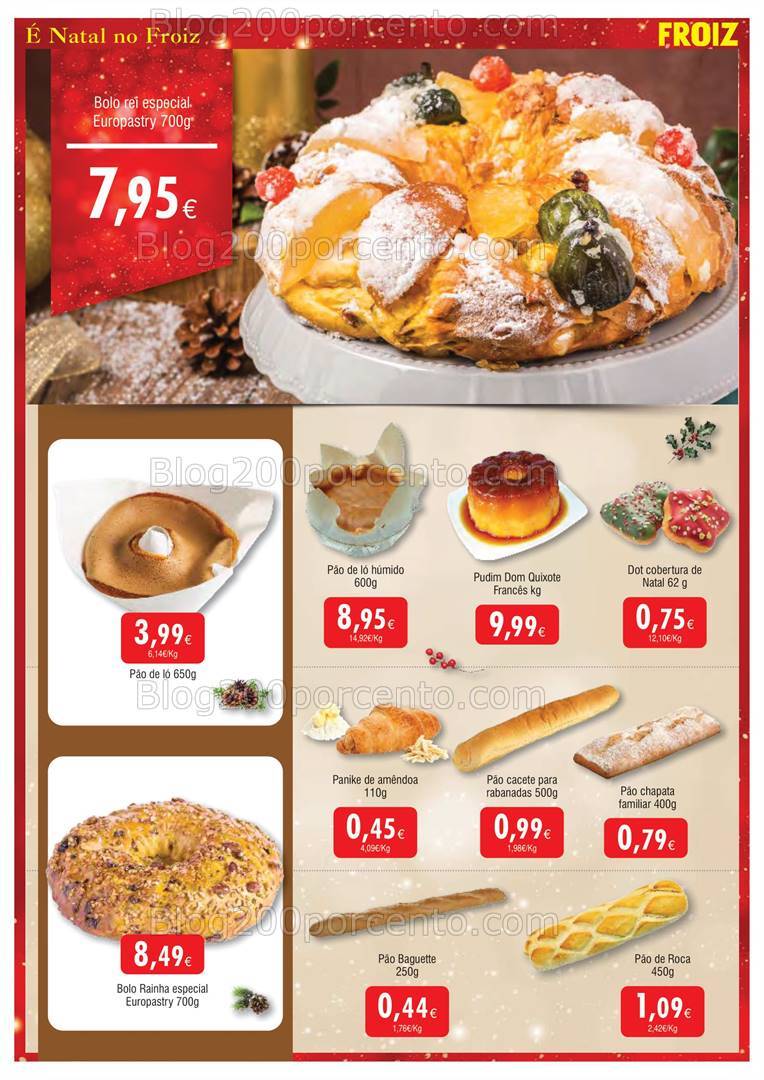 Antevisão Folheto FROIZ Promoções de 5 a 18 dezembro