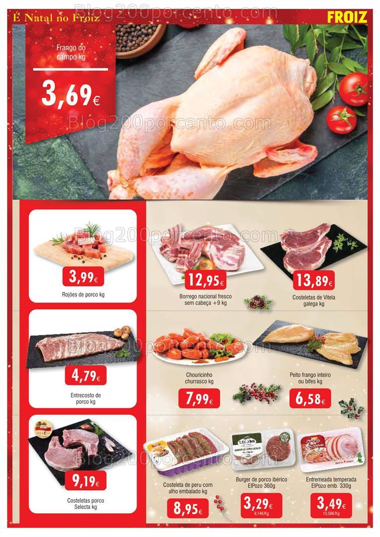 Antevisão Folheto FROIZ Promoções de 5 a 18 dezembro