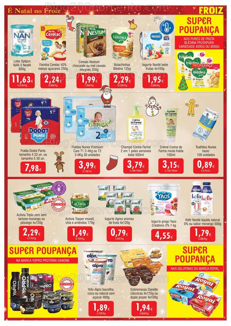 Antevisão Folheto FROIZ Promoções de 5 a 18 dezembro