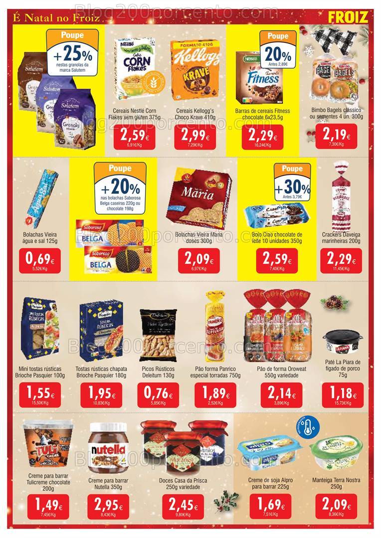 Antevisão Folheto FROIZ Promoções de 5 a 18 dezembro