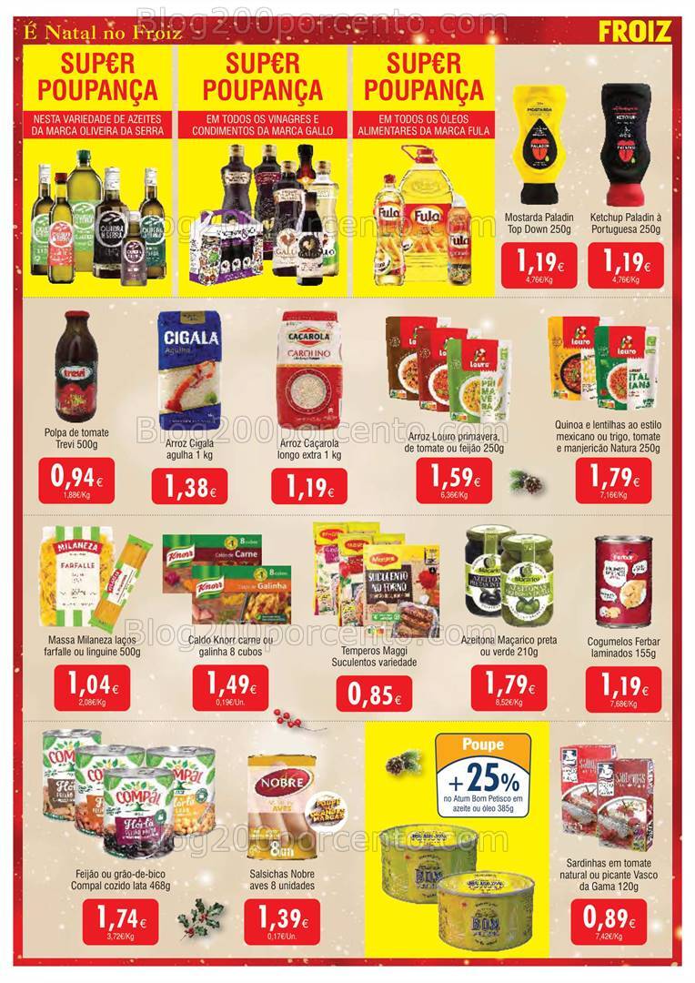 Antevisão Folheto FROIZ Promoções de 5 a 18 dezembro