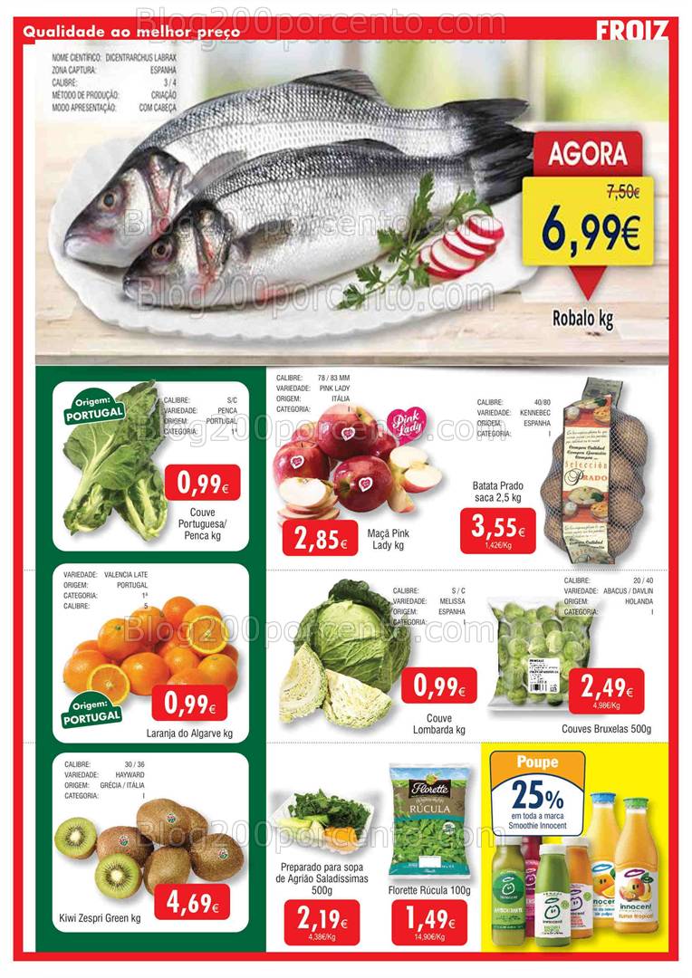 Antevisão Folheto FROIZ Promoções de 12 a 27 fevereiro