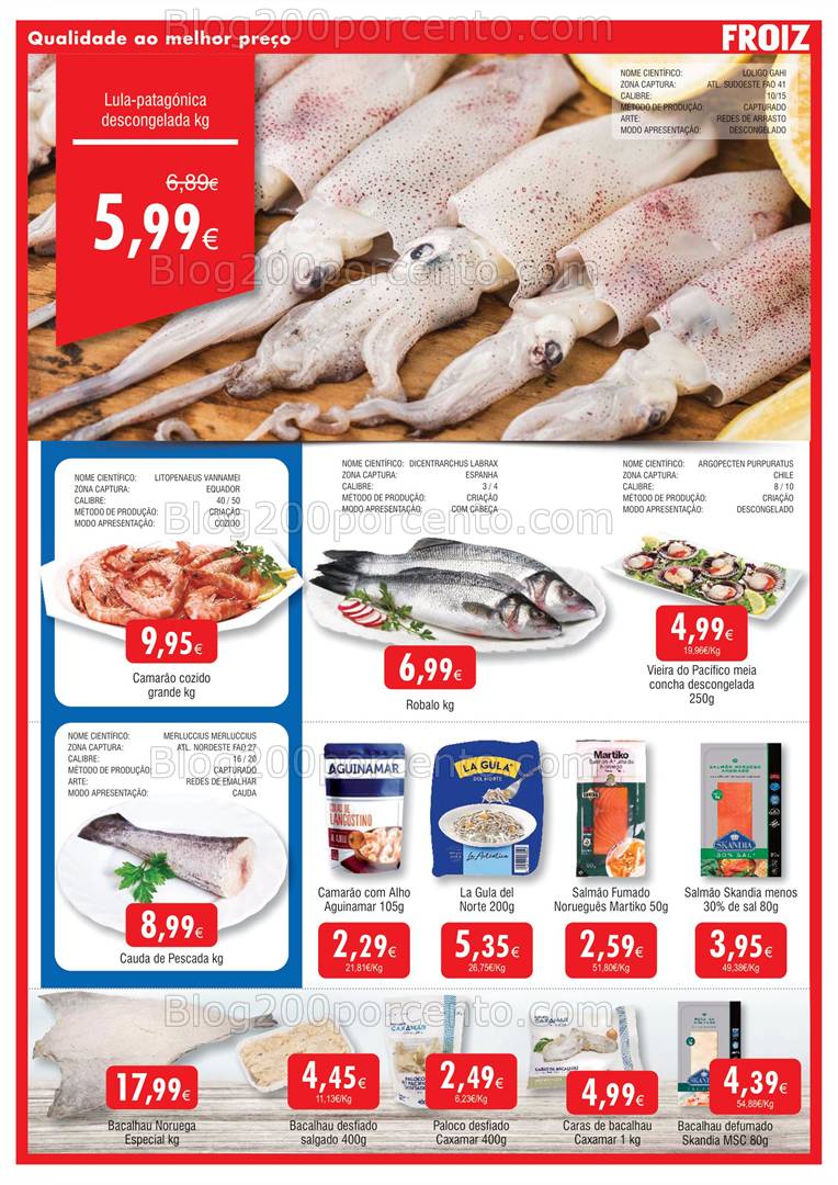 Antevisão Folheto FROIZ Promoções de 12 a 27 fevereiro