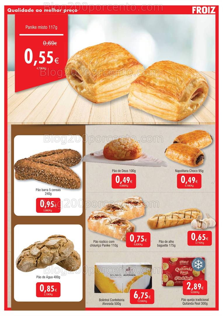 Antevisão Folheto FROIZ Promoções de 12 a 27 fevereiro