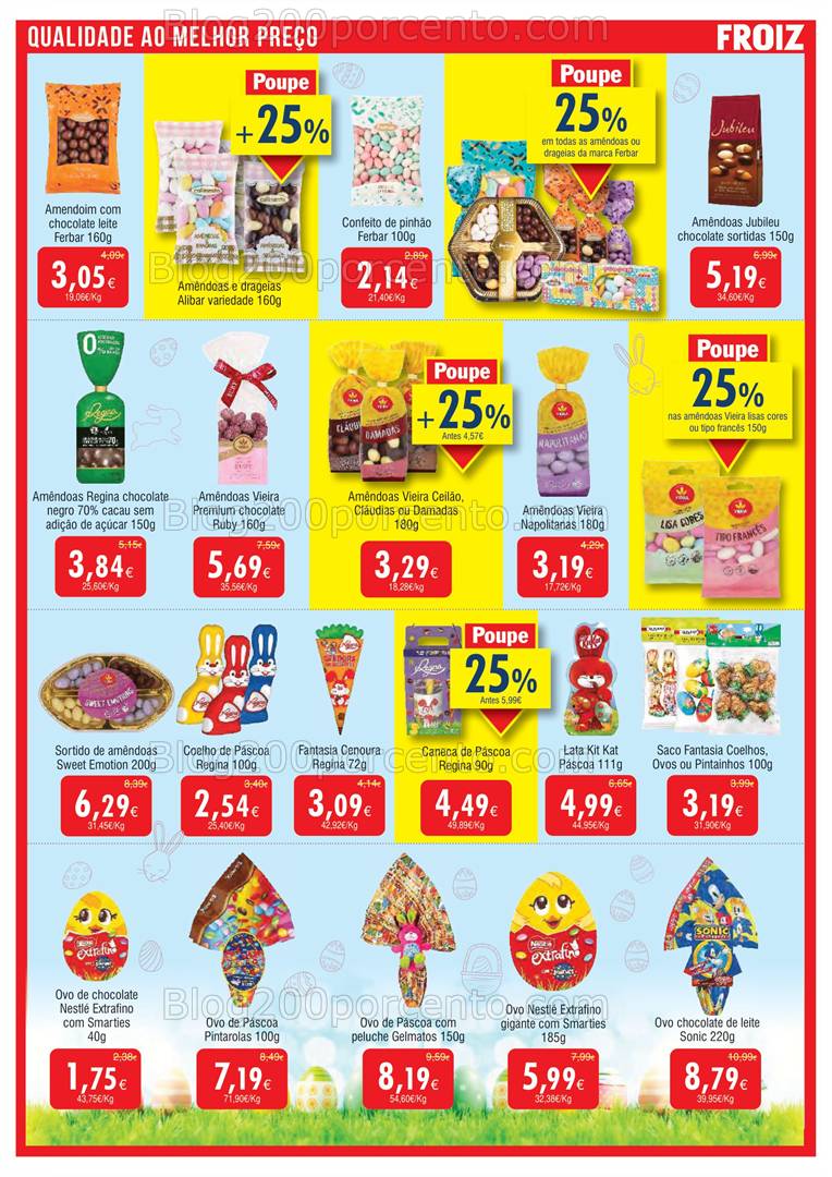 Antevisão Folheto SPAR Promoções de 4 a 22 abril