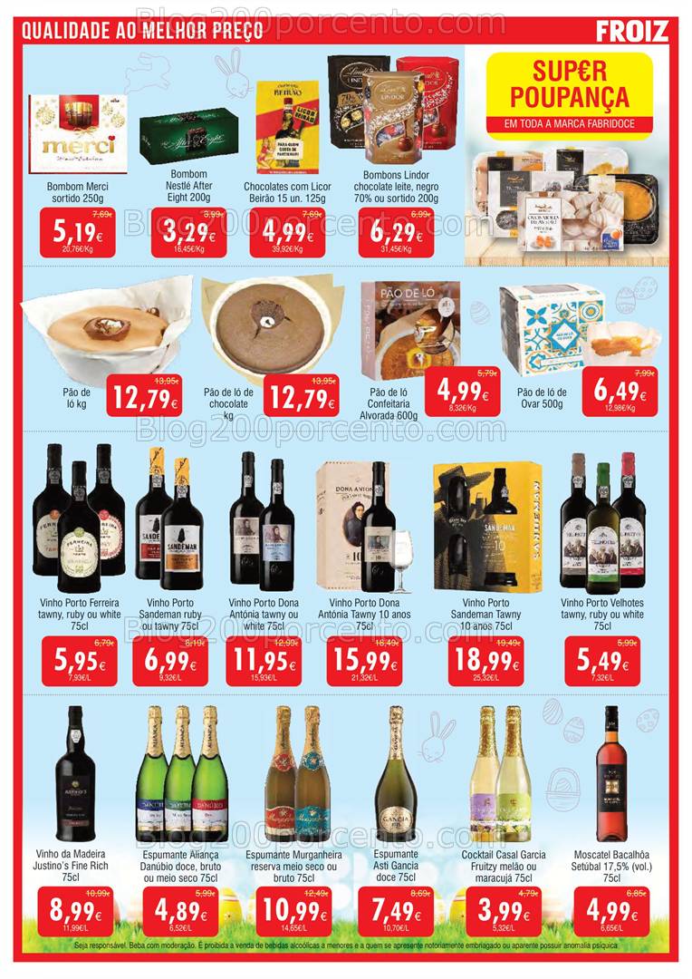 Antevisão Folheto SPAR Promoções de 4 a 22 abril