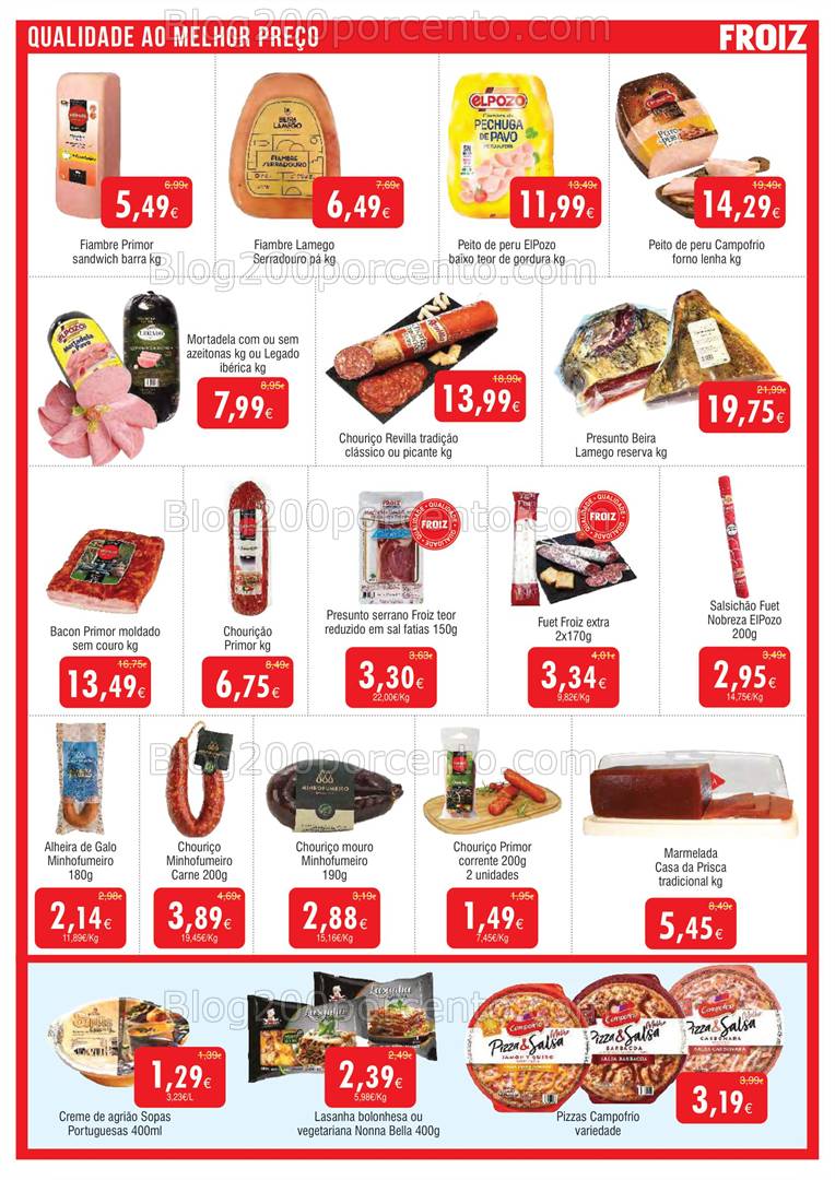 Antevisão Folheto SPAR Promoções de 4 a 22 abril