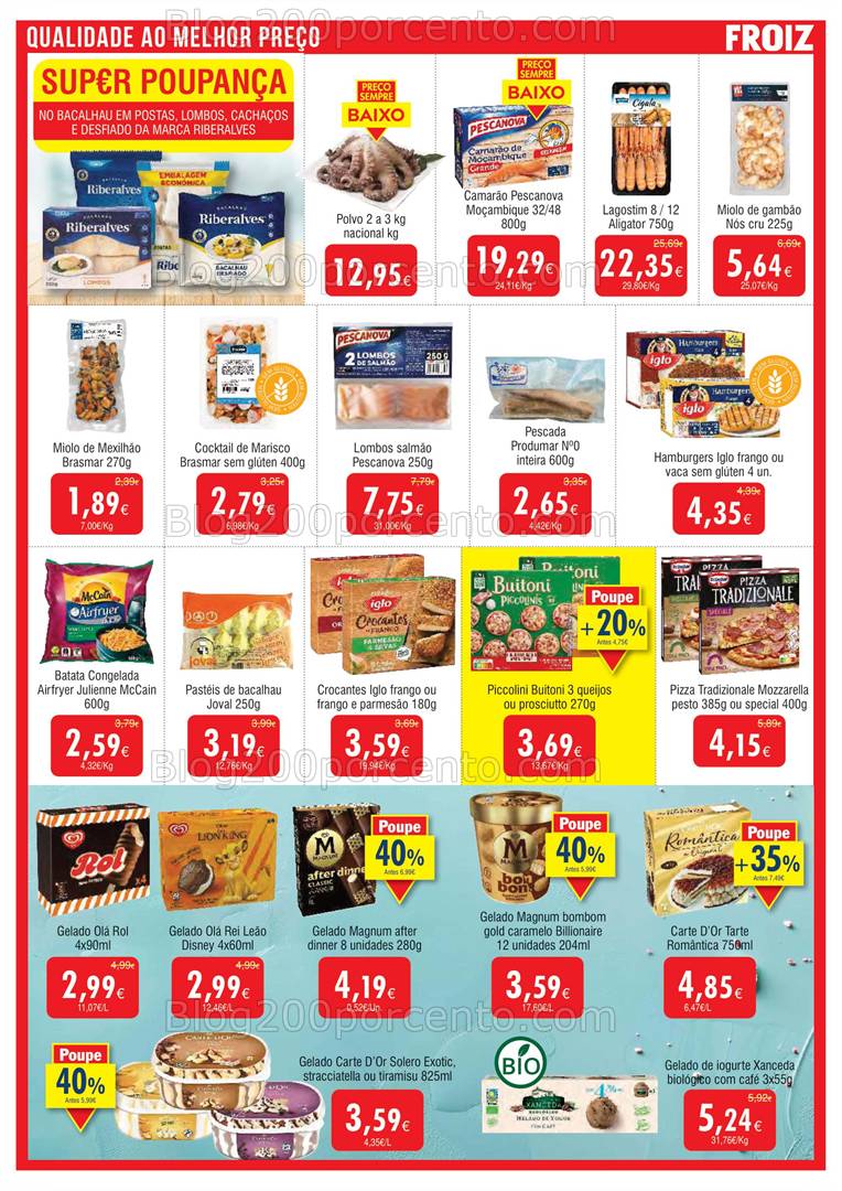 Antevisão Folheto SPAR Promoções de 4 a 22 abril