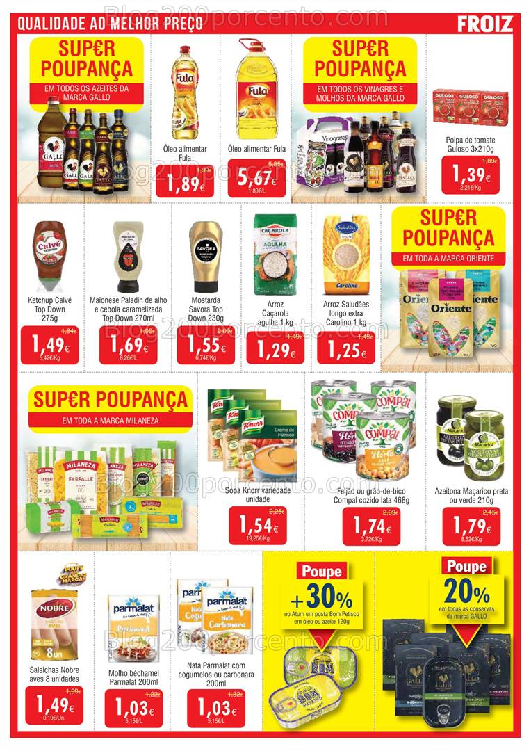 Antevisão Folheto SPAR Promoções de 4 a 22 abril