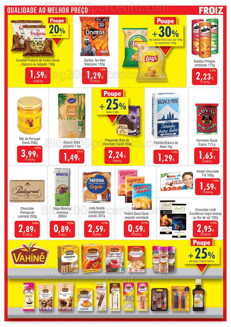 Antevisão Folheto SPAR Promoções de 4 a 22 abril