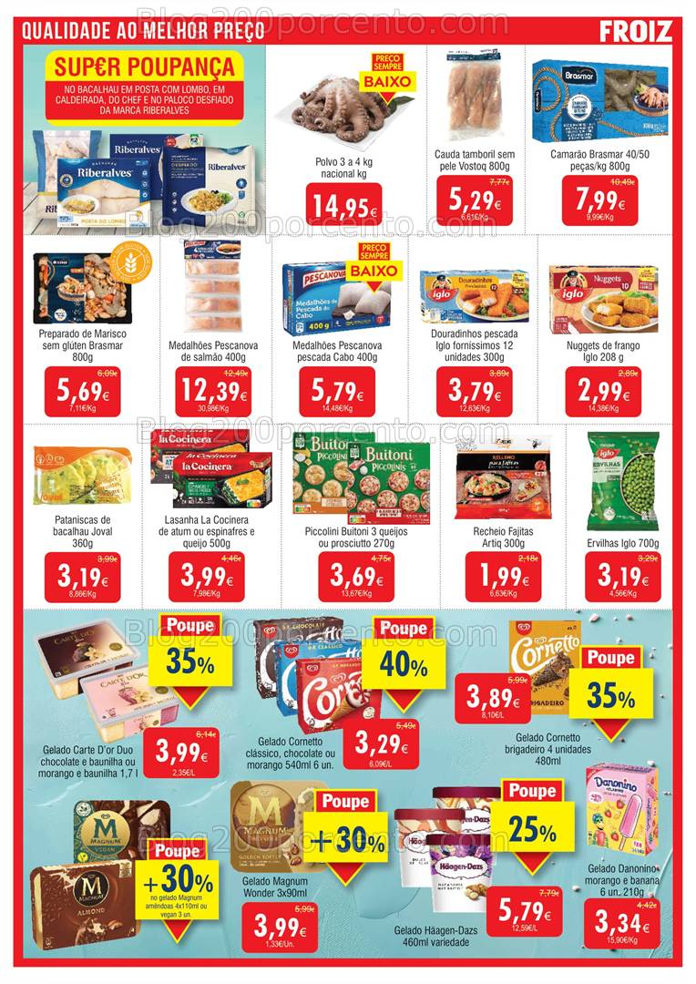 Antevisão Folheto FROIZ Promoções de 23 abril a 7 maio