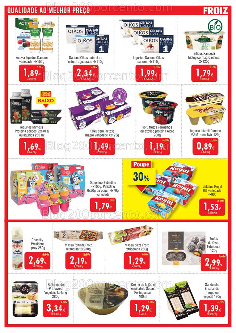 Antevisão Folheto FROIZ Promoções de 23 abril a 7 maio