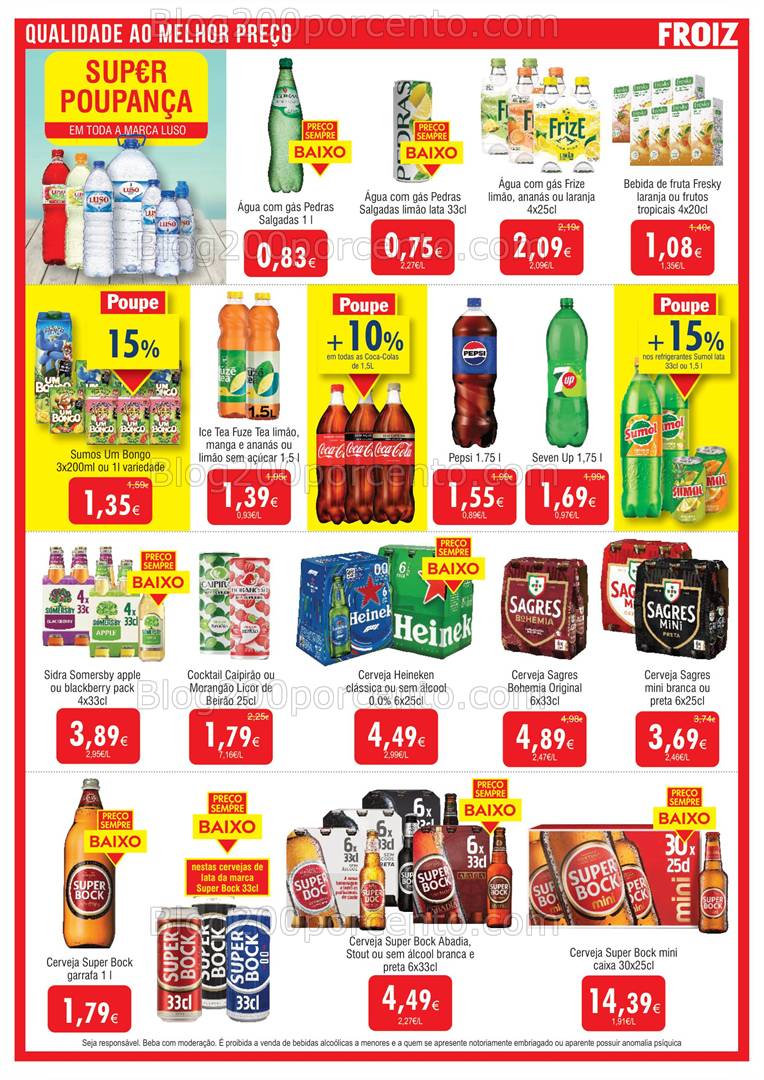 Antevisão Folheto FROIZ Promoções de 23 abril a 7 maio