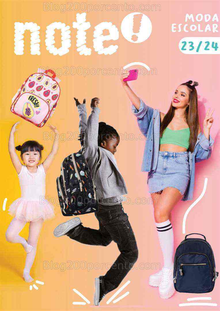 Antevisão Catálogo NOTE Regresso às Aulas 2023 - 2024