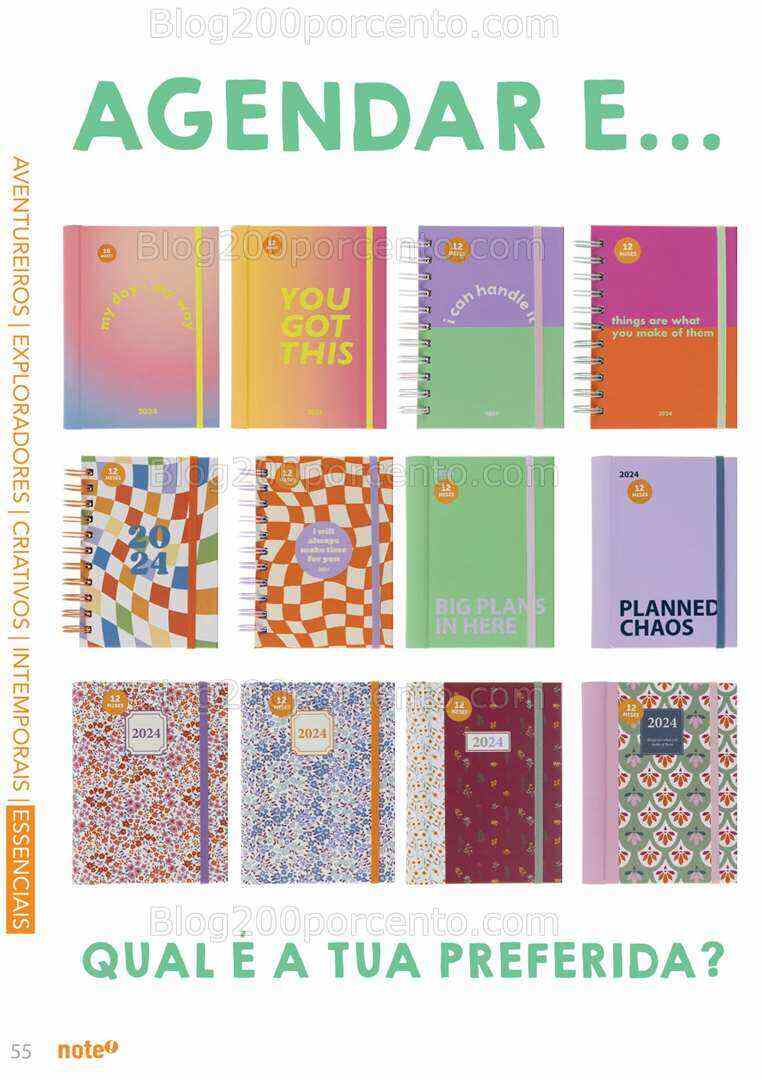 Antevisão Catálogo NOTE Regresso às Aulas 2023 - 2024