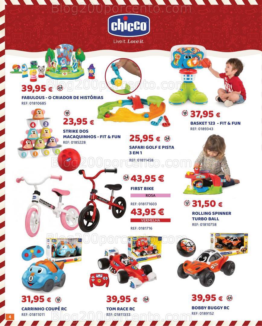 Antevisão Folheto CENTROXOGO Brinquedos Natal Promoções de 3 a 28 novembro