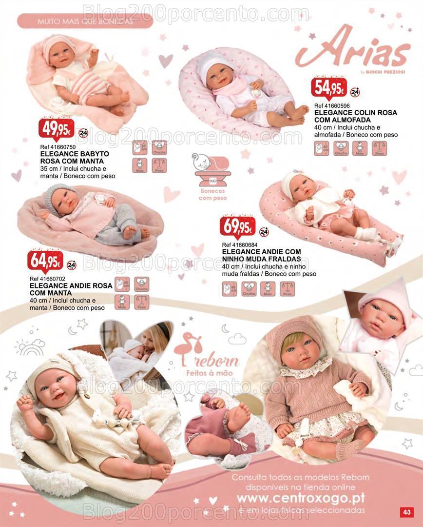 Antevisão Folheto CENTROXOGO Brinquedos Natal Promoções de 3 a 28 novembro