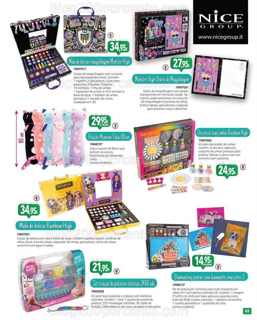 Antevisão Folheto CENTROXOGO Brinquedos Natal Promoções de 3 a 28 novembro