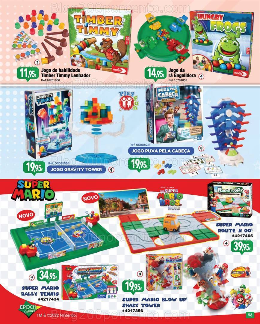 Antevisão Folheto CENTROXOGO Brinquedos Natal Promoções de 3 a 28 novembro