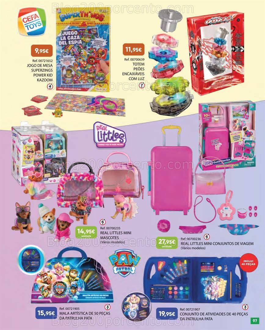 Antevisão Folheto CENTROXOGO Brinquedos Natal Promoções de 3 a 28 novembro