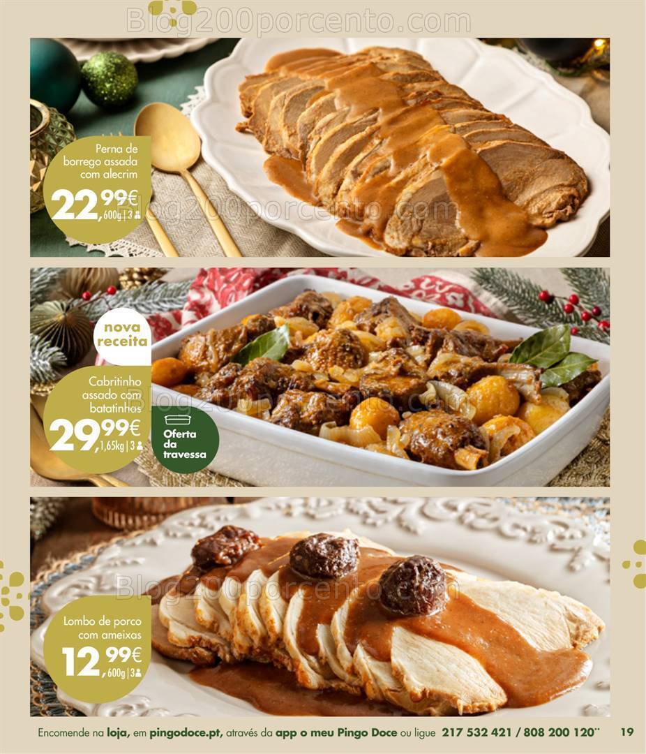 Antevisão Folheto PINGO DOCE Take Away Natal e Ano Novo - 14 novembro a 26 dezembro