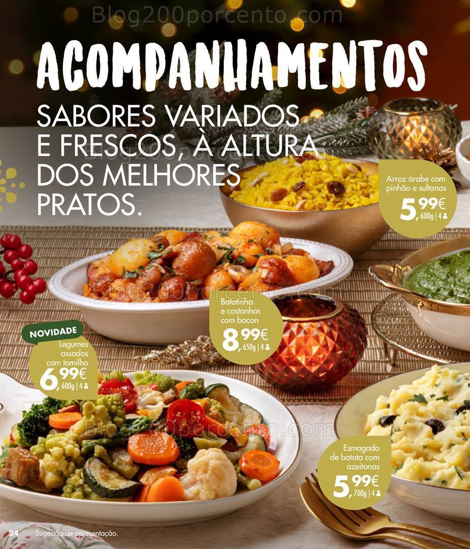 Antevisão Folheto PINGO DOCE Take Away Natal e Ano Novo - 14 novembro a 26 dezembro