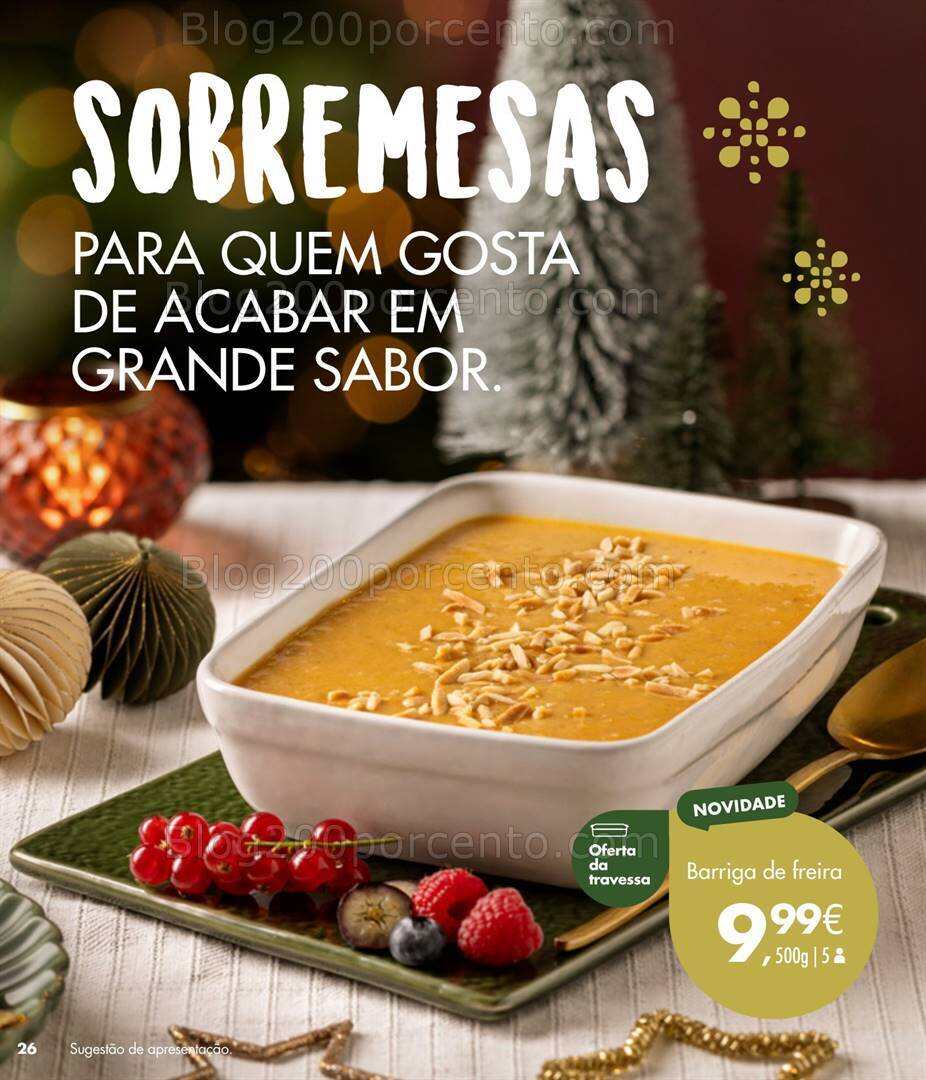Antevisão Folheto PINGO DOCE Take Away Natal e Ano Novo - 14 novembro a 26 dezembro