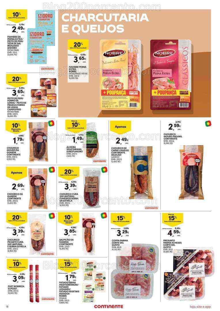 Antevisão Folheto CONTINENTE Modelo - Hiper Promoções de 11 a 17 julho