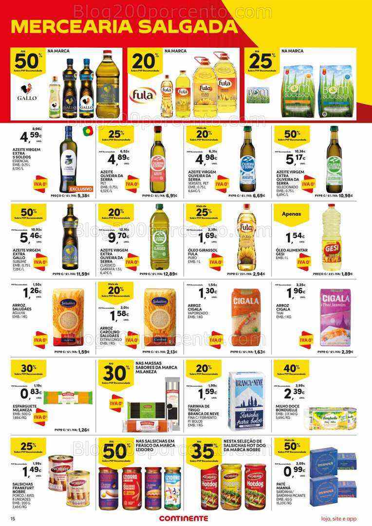 Antevisão Folheto CONTINENTE Modelo - Hiper Promoções de 11 a 17 julho