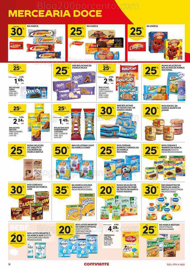 Antevisão Folheto CONTINENTE Modelo - Hiper Promoções de 11 a 17 julho