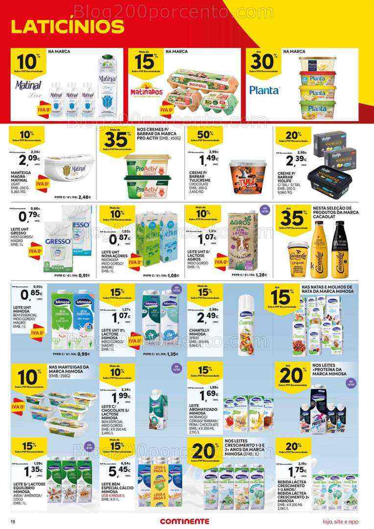 Antevisão Folheto CONTINENTE Modelo - Hiper Promoções de 11 a 17 julho