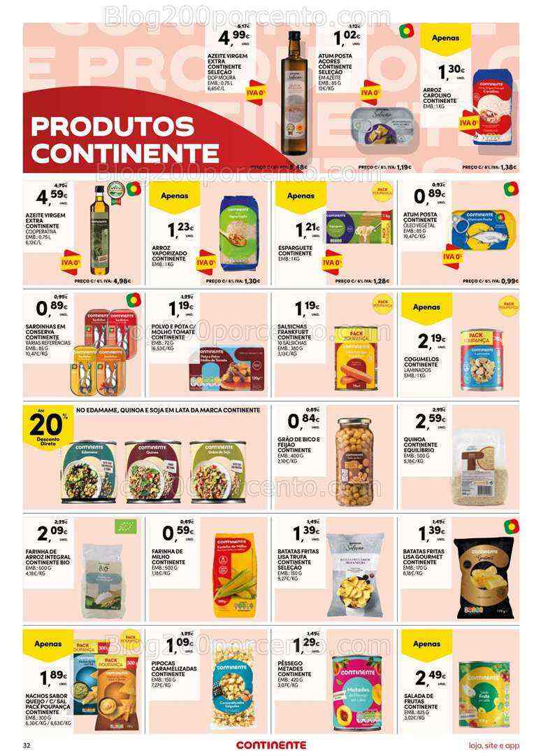 Antevisão Folheto CONTINENTE Modelo - Hiper Promoções de 11 a 17 julho