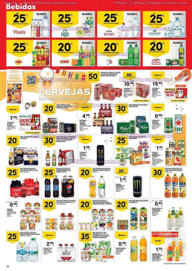 Antevisão Folheto CONTINENTE Modelo - Hiper Promoções de 6 a 12 junho