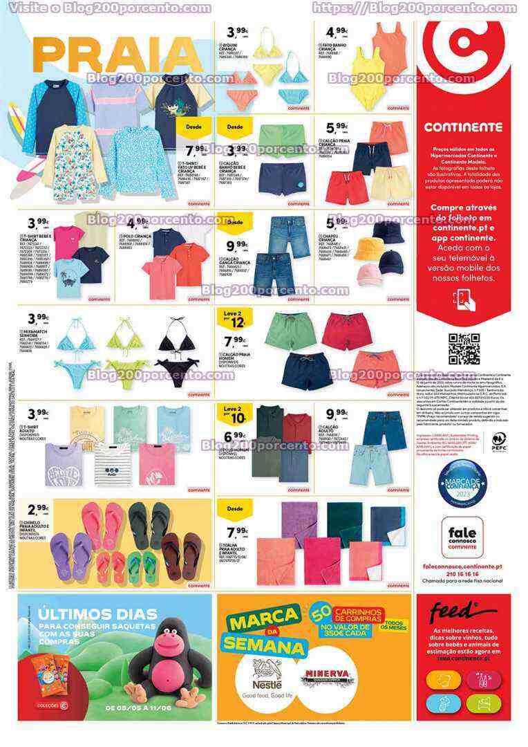 Antevisão Folheto CONTINENTE Modelo - Hiper Promoções de 6 a 12 junho
