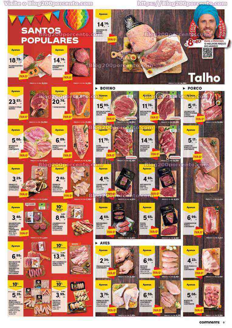 Antevisão Folheto CONTINENTE Modelo - Hiper Promoções de 6 a 12 junho