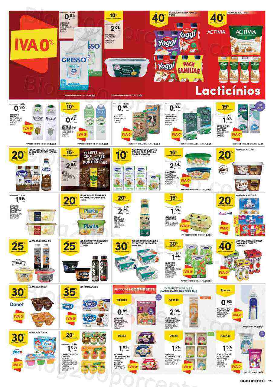 Antevisão Folheto CONTINENTE Promoções de 9 a 15 maio