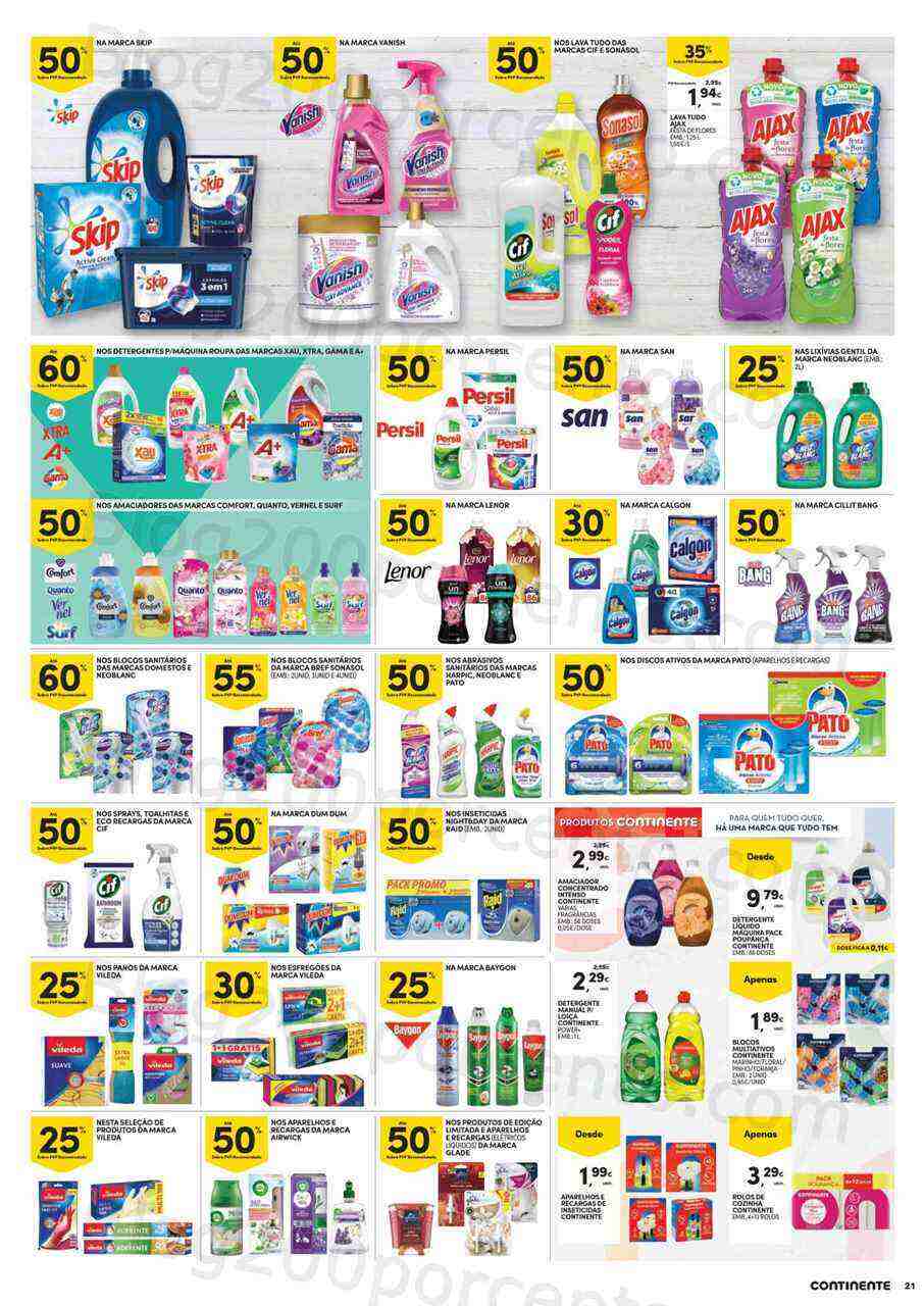 Antevisão Folheto CONTINENTE Promoções de 9 a 15 maio