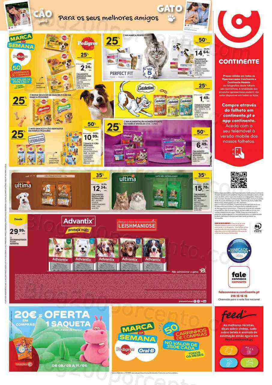Antevisão Folheto CONTINENTE Promoções de 9 a 15 maio