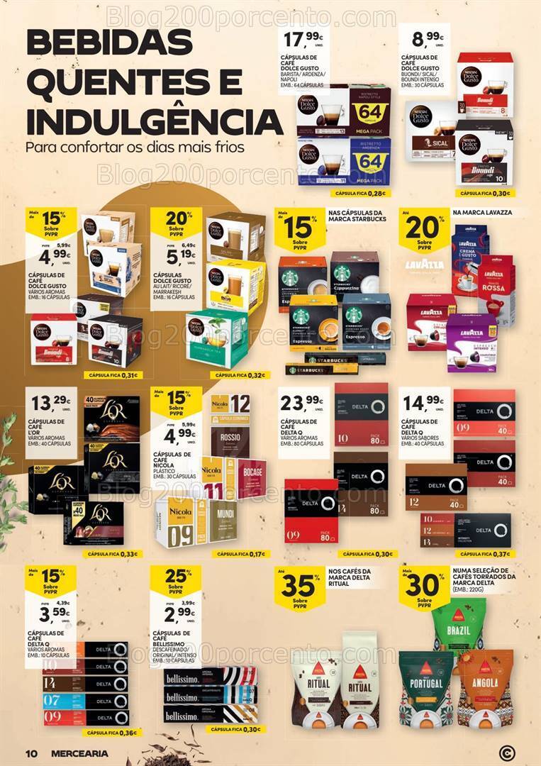 Antevisão Folheto CONTINENTE Mercearia Promoções de 27 fevereiro a 10 março
