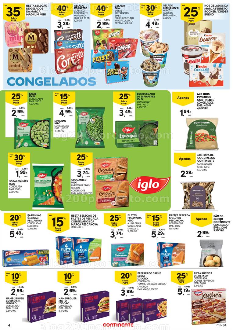 Antevisão Folheto CONTINENTE Promoções de 1 maio a 14 maio