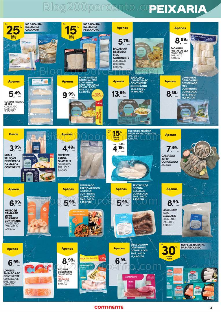 Antevisão Folheto CONTINENTE Açores Promoções de 3 a 16 abril