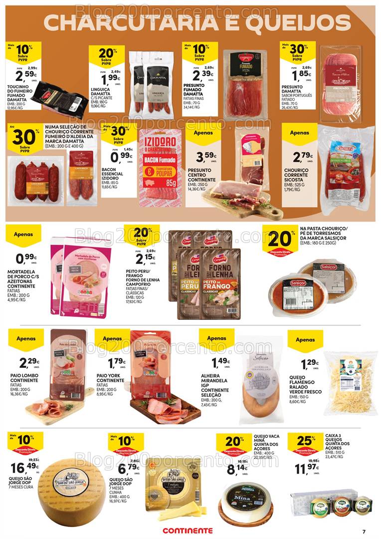 Antevisão Folheto CONTINENTE Açores Promoções de 3 a 16 abril