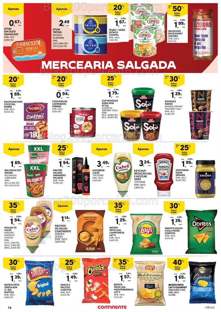 Antevisão Folheto CONTINENTE Açores Promoções de 3 a 16 abril